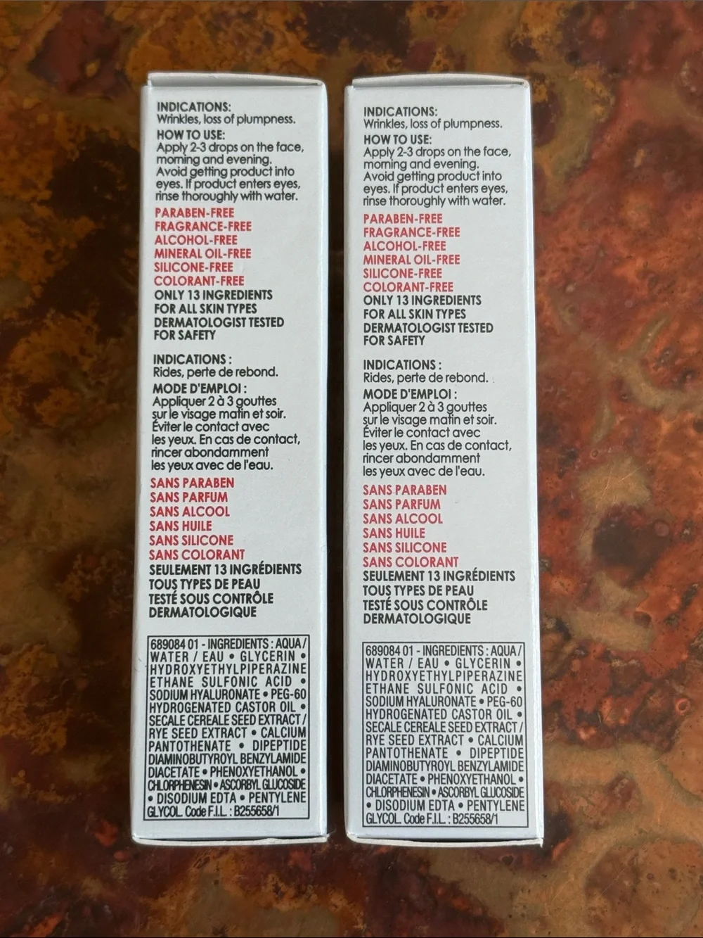 (2) Vichy Liftactiv Supreme H.A. Serum - Hydrating Anti-Wrinkle Serum (10 ml)